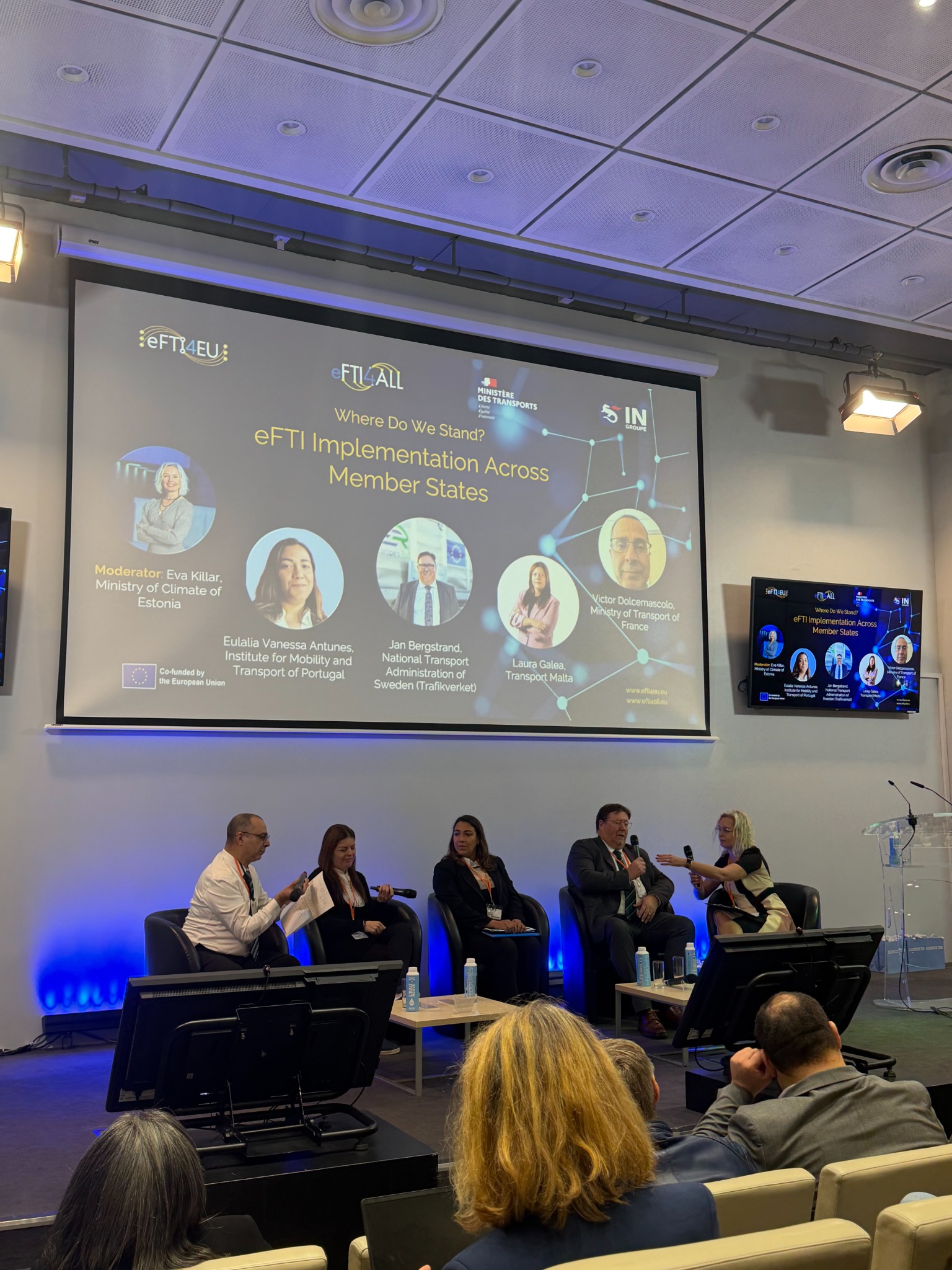 European panel discussion on implementing eFTI